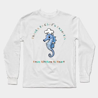 Seahorse Chef Long Sleeve T-Shirt